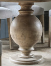 William Extendable Round Dining Table