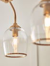 Fitzroy 3 Pendant Light Brushed Aged Brass