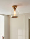 Fitzroy Pendant Light Brushed Aged Brass