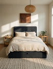 Esme Bed in Charcoal