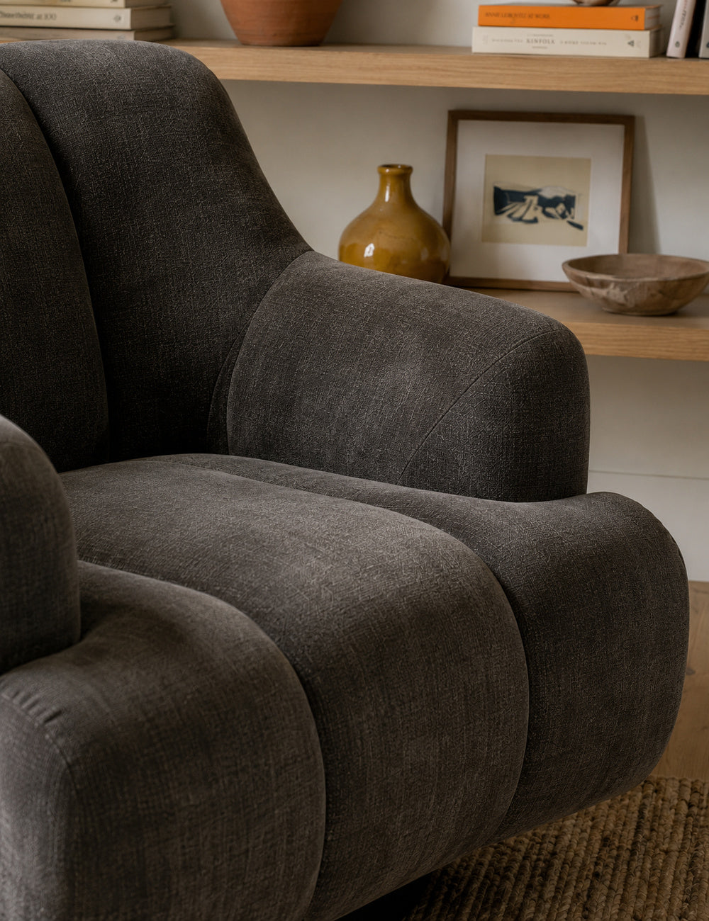 Otis Armchair in Truffle