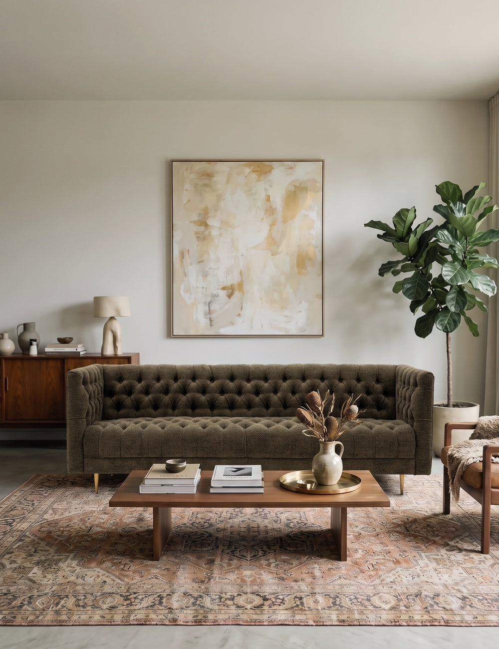 Marlow Sofa in Moss