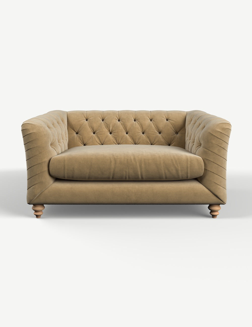 Hugo Chesterfield Love Seat