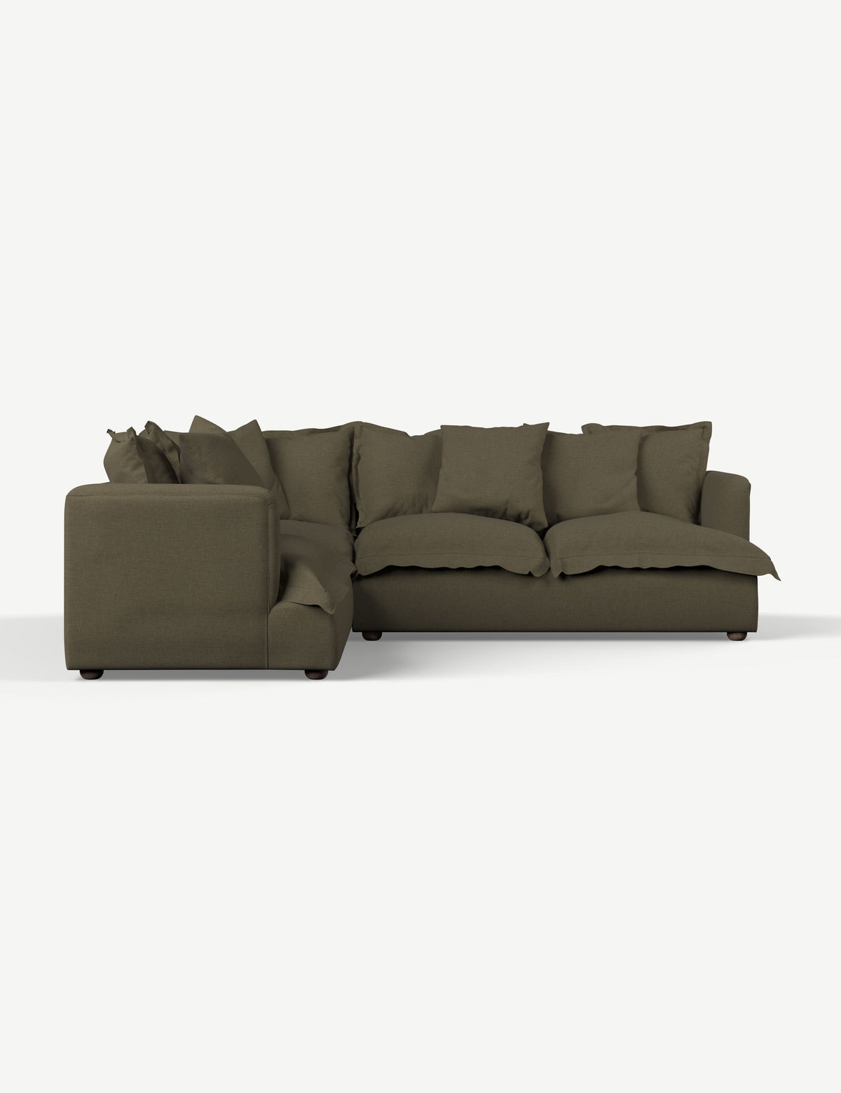 Brushed Cotton Military Left Hand Facing