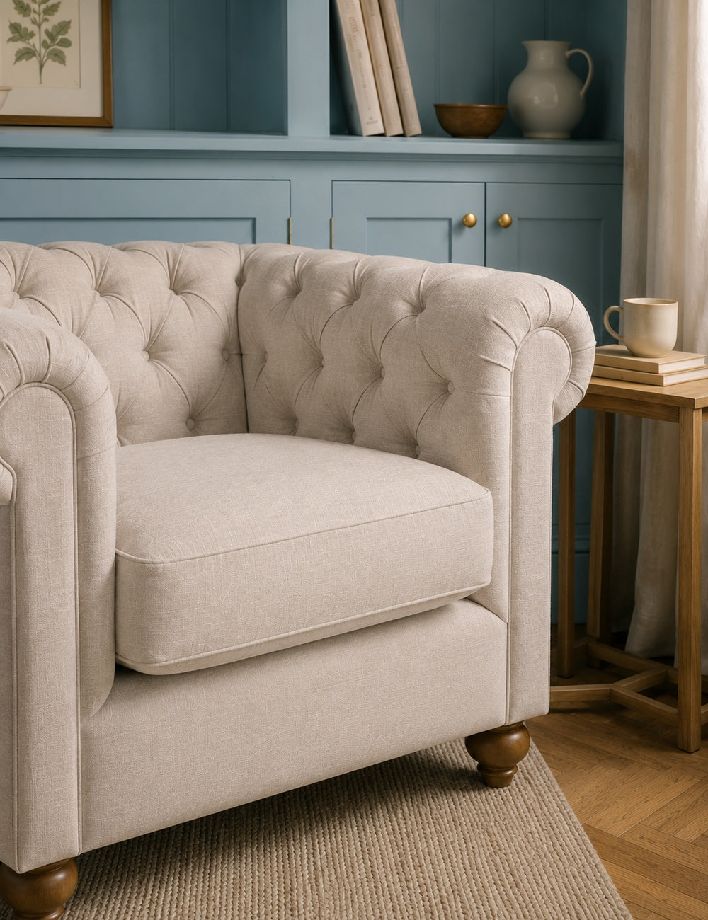 Nico Armchair in Pebble