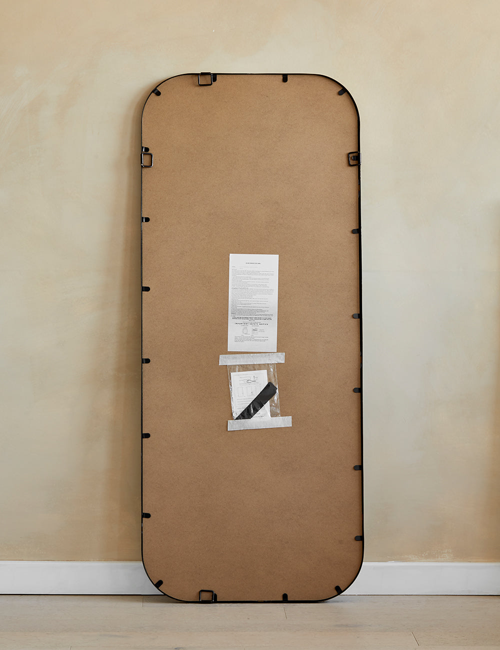 Logan Floor Mirror back
